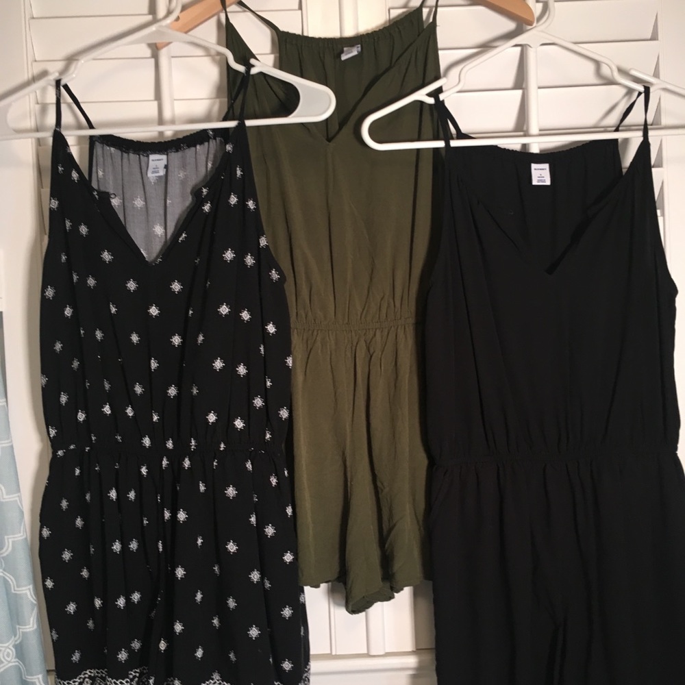 DONTATED~Old Navy Rompers - 3 for $20. Never Worn!